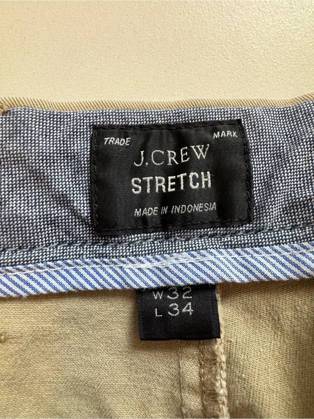 J. Crew Slim Khaki Chino Pants - Light Tan